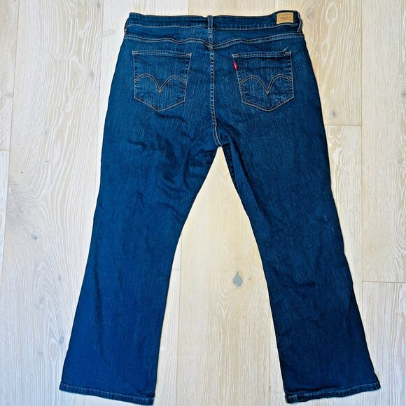 Levi's 512 Jeans Womens Size 22 Perfectly Shaping Bootcut - Picture 3 of 9